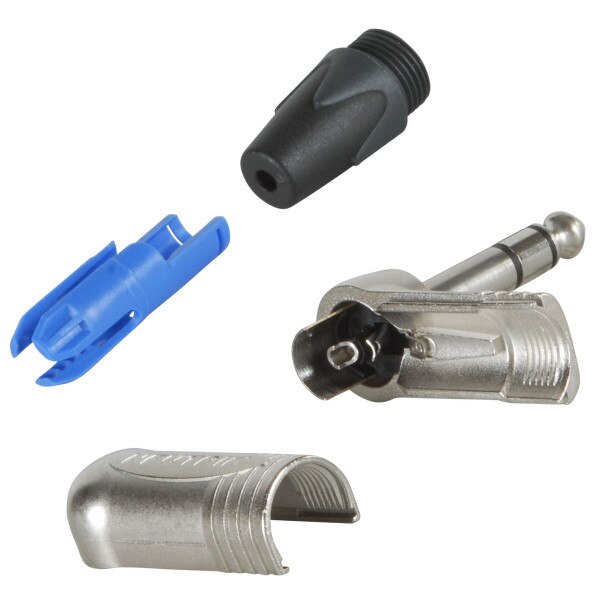 Main product image for Neutrik NP3RX 1/4" Stereo Plug Compact Right Angle 092-105